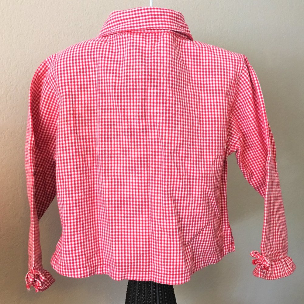 DISNEY Red Gingham "Minnie Mouse" Shirt   18-24M - Picture 7 of 12